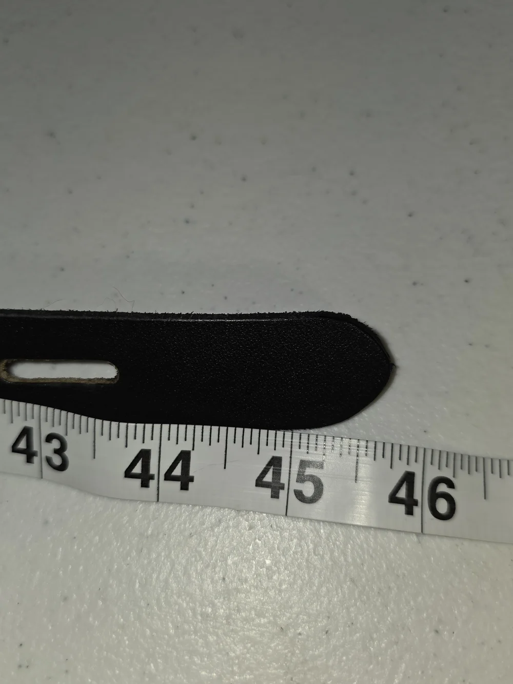 Time and Tru Black Leather Belt with Antiqued Brass Buckle Sz XL - Picture 16 of 16